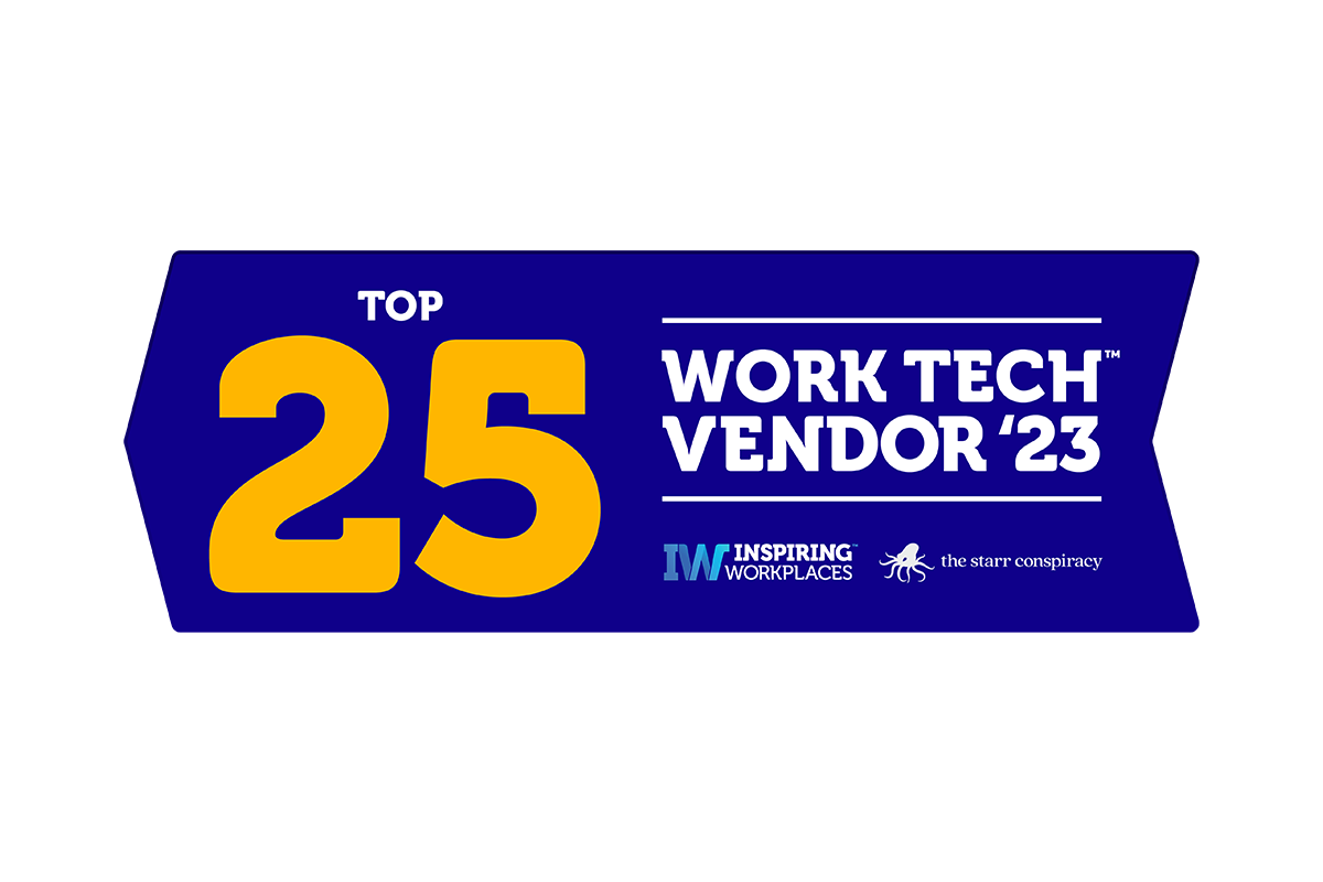 Work tech vendor Award 2023 logo